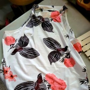 Halter cute white top